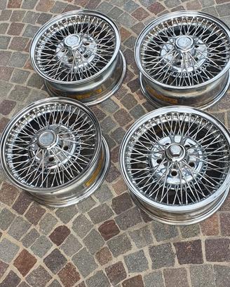 Cerchi a raggi in acciaio R15 Jaguar Daimler