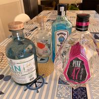 Bottiglie vuote gin