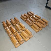 Appoggi in legno per ginnastica 