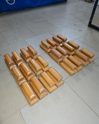 Appoggi in legno per ginnastica 