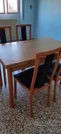 tavolo con sedie 