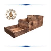 PORTAPENNE IN LEGNO REALIZZATO A MANO