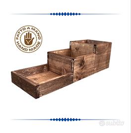 PORTAPENNE IN LEGNO REALIZZATO A MANO