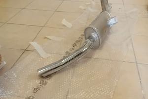 Scarico per alfa gt giulia spider 105