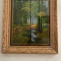 Quadri ad olio con cornice del pittore Anger Hans