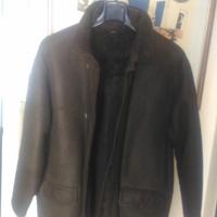 Vero Montone Impellicciato Shearling Taglia 52