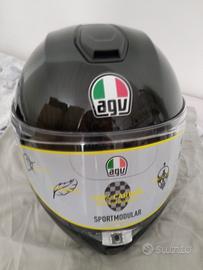 Casco AGV SPORTMODULAR Full Carbon, Lucido 