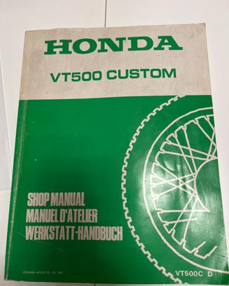 Honda VT500 Custom - manuale d’officina