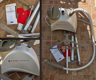 stiratrice e igenizzante a vapore singer pro