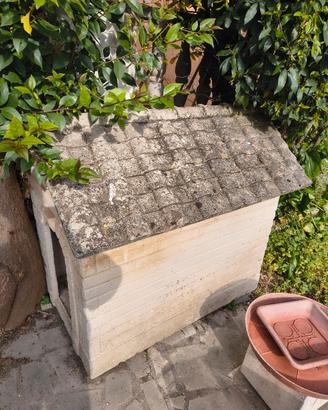 Cuccia per cane in muratura
