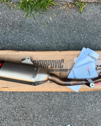 Scarico Akrapovic per honda CRF 300 L