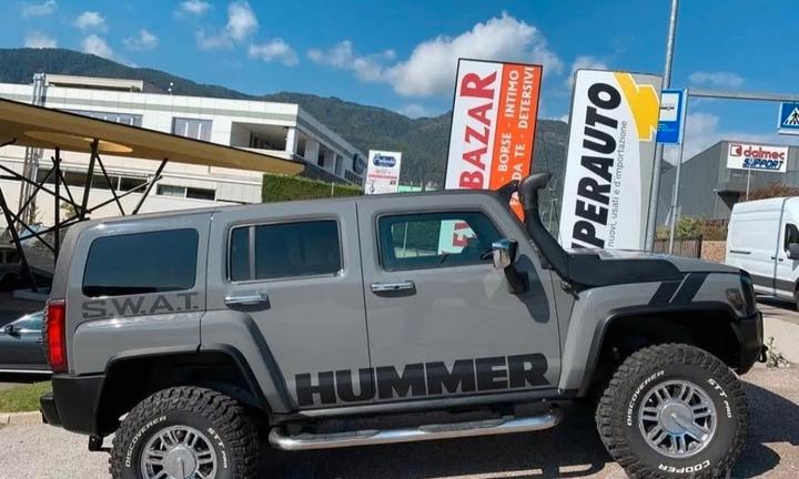 Hummer h3 unica in europa GPL