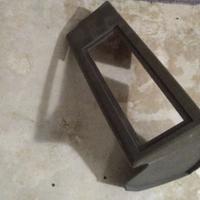 panda 141 1a prima serie, supporto autoradio grigi