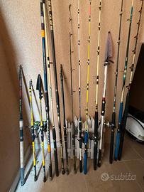 BLOCCO CANNE DA PESCA