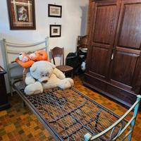 Struttura letto ferro battuto + Rete singola