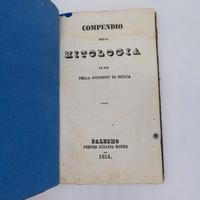 Libro antico Compendio della mitologia