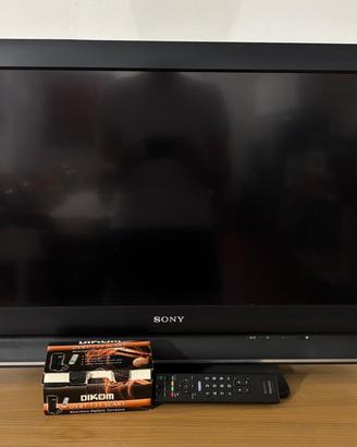 SONY BRAVIA 32" con decoder