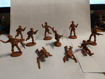 Lotto 10 Soldatini Atlantic Fanteria Britannica 