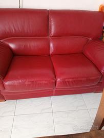 divano in vera pelle ma