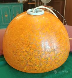 Lampada in vetro di PEILL & PUTZER, Germania '70