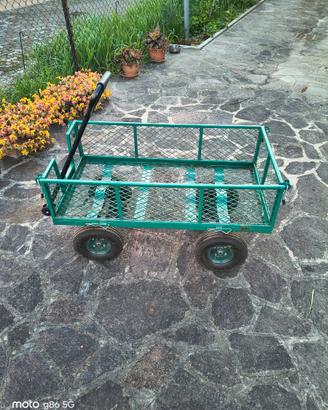 Carrello per cacciatori pescatori e giardino