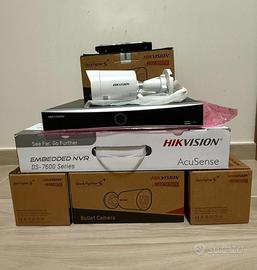 Kit Hikvision 4Tel Ultra LiveGuard+NVR AcuSense IP