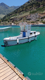 Gozzo alalunga metri 6 con motore entrobordo diese