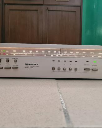Samsung am/fm stereo tuner model S36T