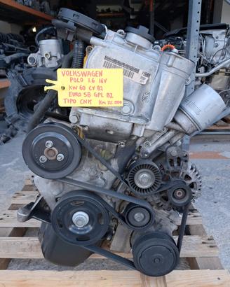 MOTORE VOLKSWAGEN POLO 1.6 16V TIPO CNK