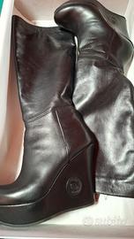 Stivali Baldinini in nappa neri n.38