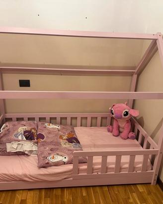 Letto a casetta Montessori 80x160