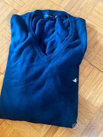 Maglione cotone blue brooksfield