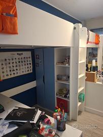 Letto soppalco cameretta