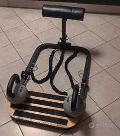 Hip Thrust and Bulgarian Squat equipment