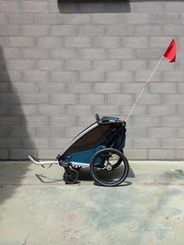 Rimorchio Thule Chariot Cross 1 Con Riduttore
