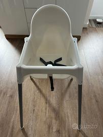 Seggiolone Ikea ANTILOP Completo Bianco