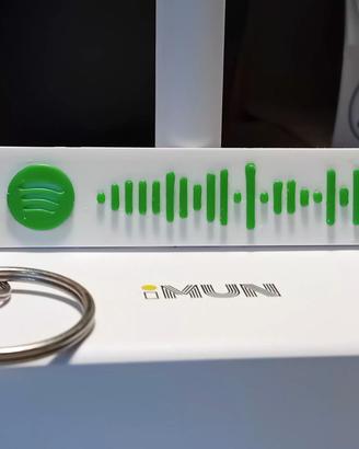 Portachiavi Canzone Spotify Personalizzato