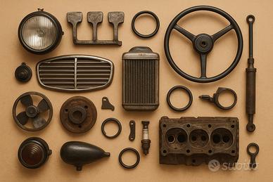 STOCK RICAMBI AUTO D'EPOCA E AUTO MODERNE