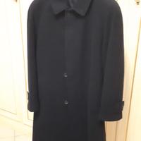 Cappotto loden blu uomo taglia 48