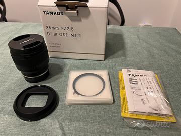 Obiettivo Tamron 35 mm f2.8 sony E