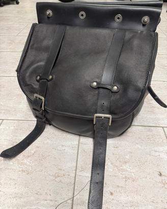 Valige moto Vintage cuoio