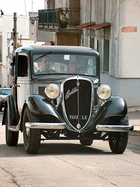 FIAT Balilla del 1935, modello coloniale con guida