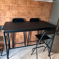 Tavolo Tommaryd Ikea+ 2sgabelli Franklin (63cm)