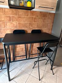 Tavolo Tommaryd Ikea+ 2sgabelli Franklin (63cm)