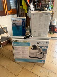 Filtro intex krystal clear SX3200 piu accessori