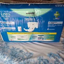 Lines Pannolloni Mutande Unisex misura L  30 pezzi