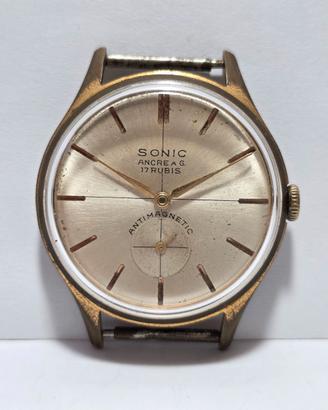 Orologio Vintage Sonic Anni '50-'60 Cassa 35mm