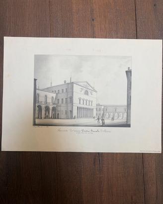 Parma.Ripr. litografiaTeatro Ducale (Teatro Regio)