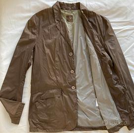 Giacca trench impermeabile marrone Jakt - Tg. L