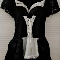 Vestito carnevale da cameriera tg 40/42